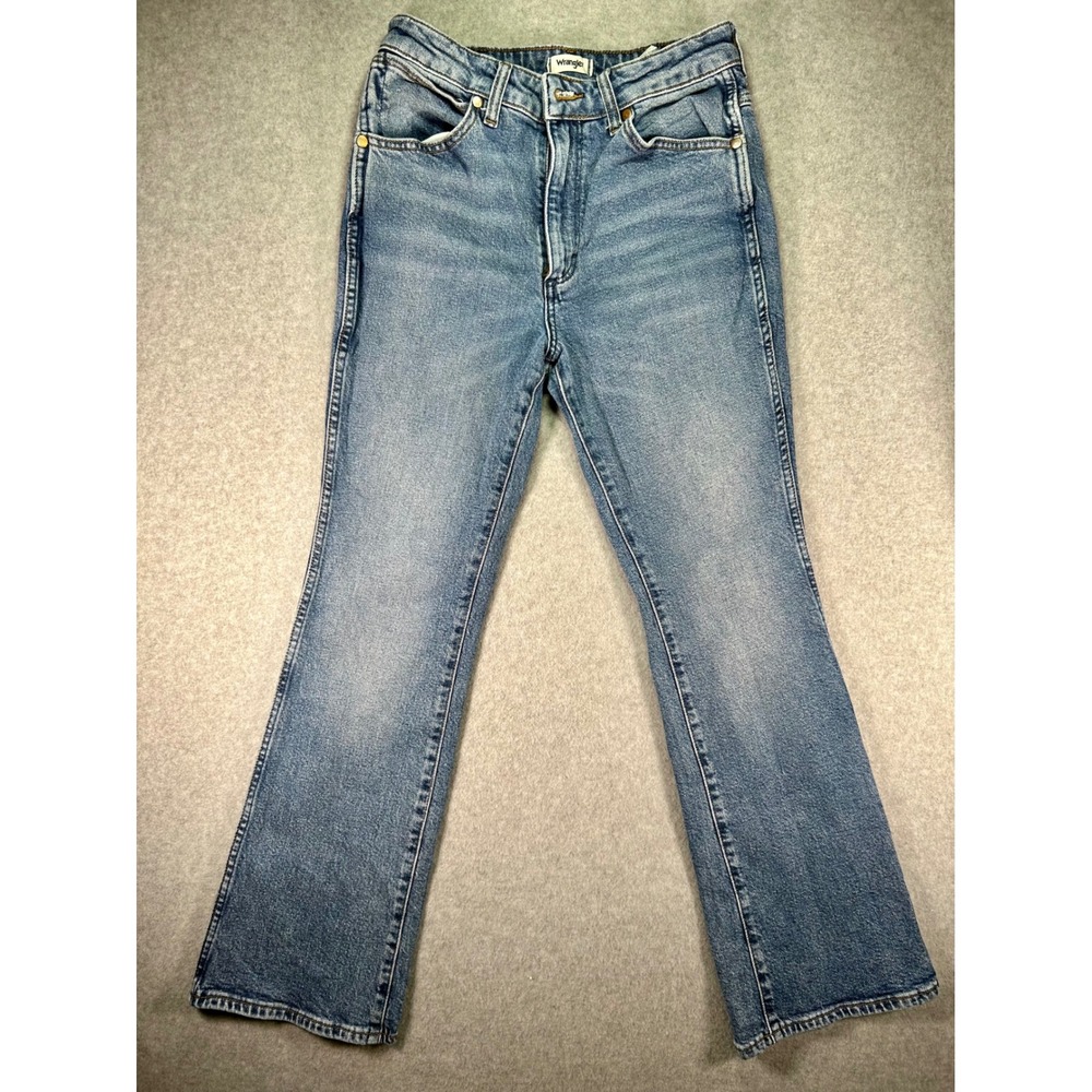 Wrangler Westward 626 High Rise Bootcut Jeans 26 Fits 25x28 Blue Denim